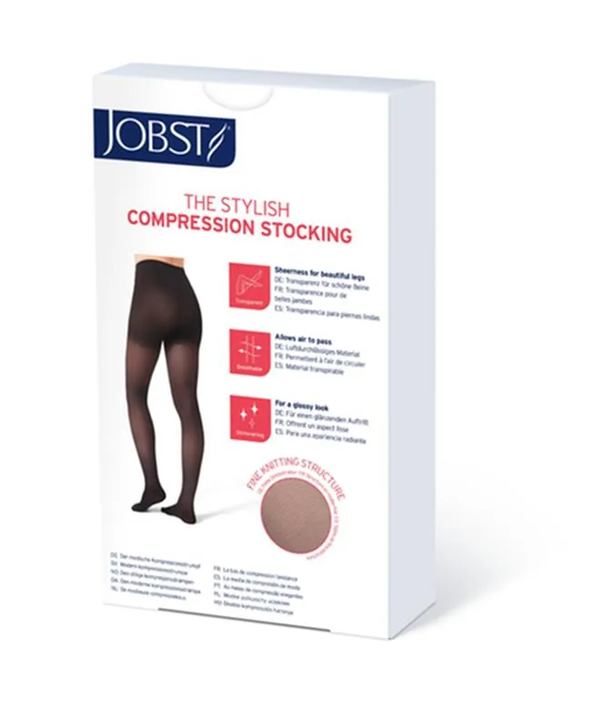 PR/1 JOBST ULTRASHEER WOMEN, PANTYHOSE, 20-30MMHG, SM, BLACK, CLOSED TOE