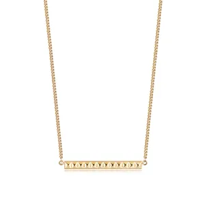 PYRAMID BAR NECKLACE