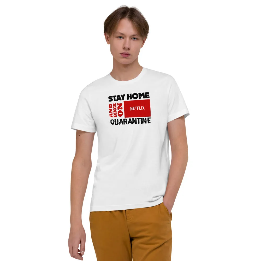 "Stay Home" Unisex Organic Cotton T-Shirt