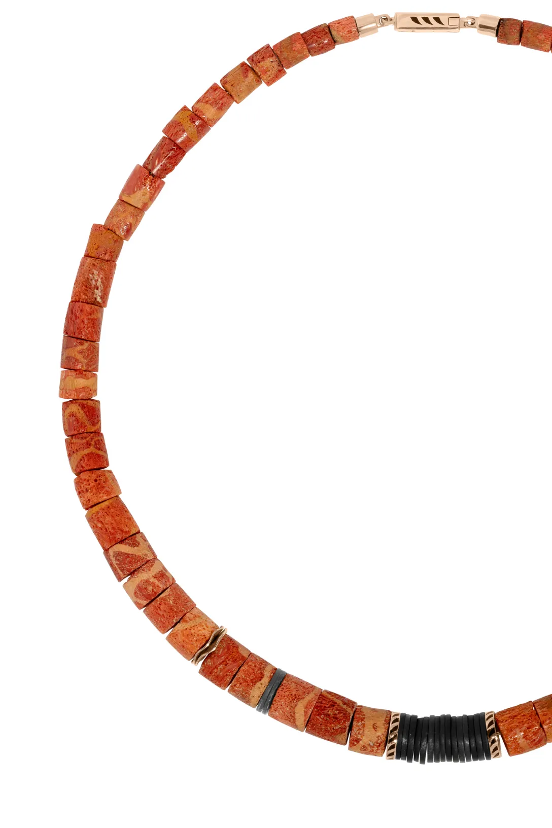 Red Coral Sponge Puka | 16"