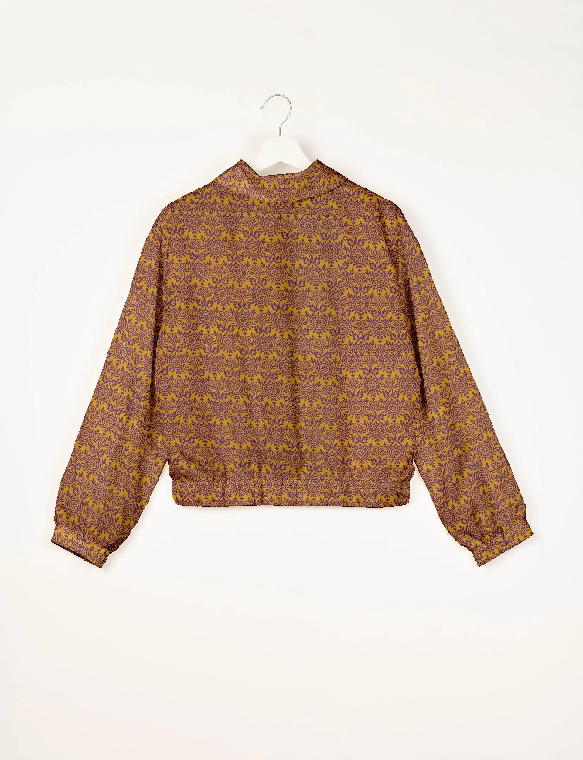 RED HEART BOMBER JACKET