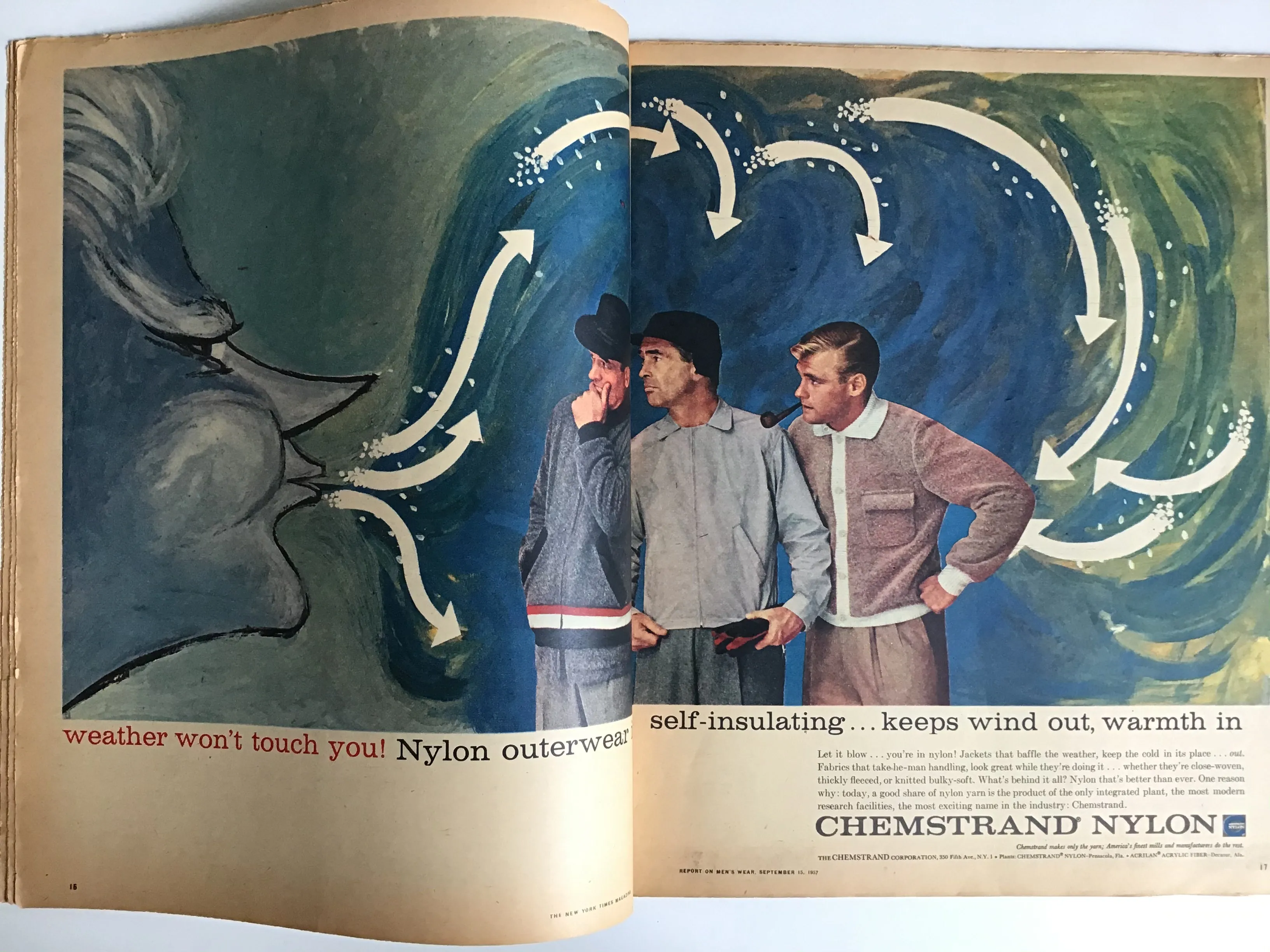Report on Men's Wear September 15, 1957