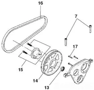 Ridgid 26948 Input Pulley