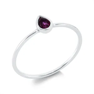 Ring Zarge 18 kt WG