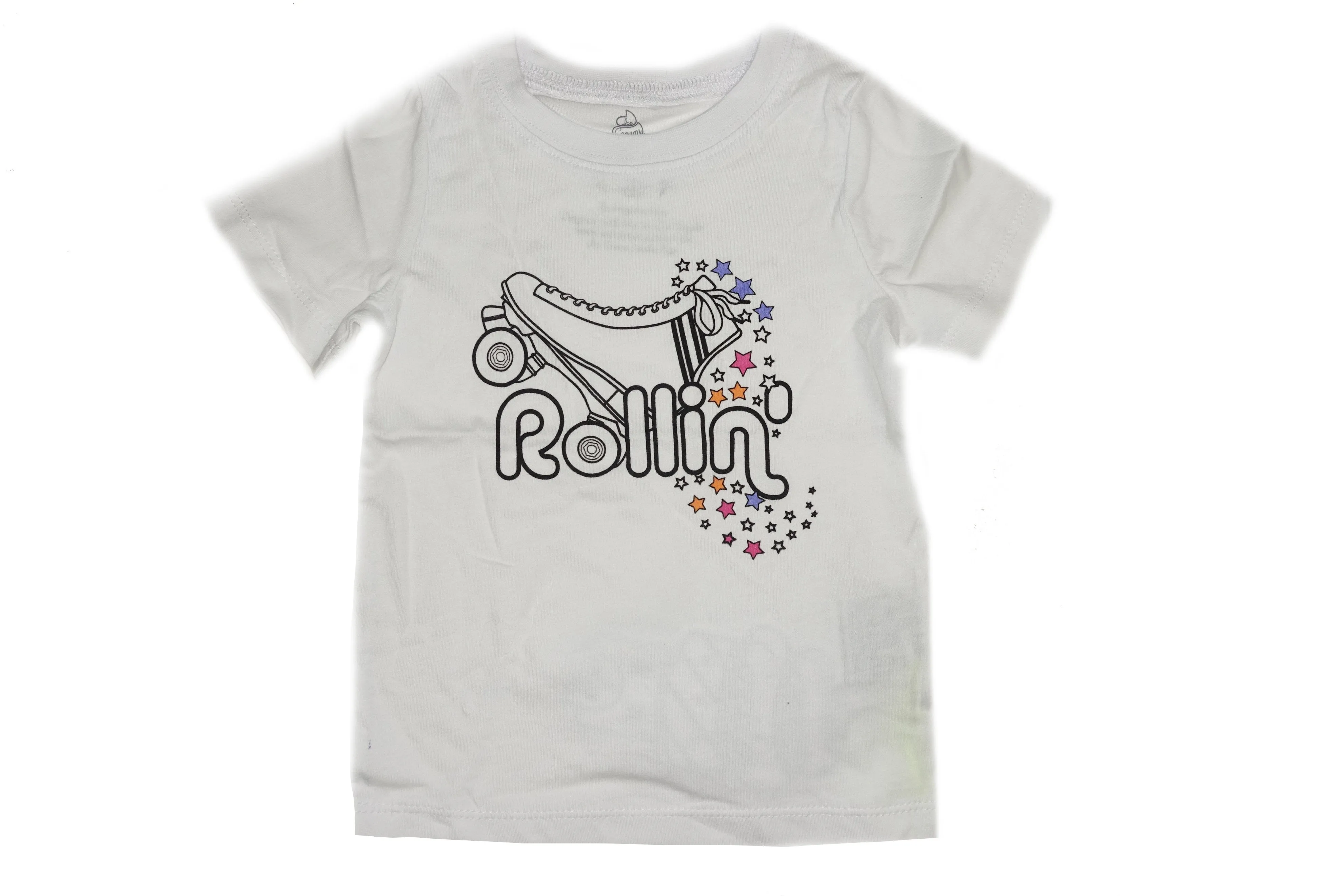 Rollin Graphic Tee- White