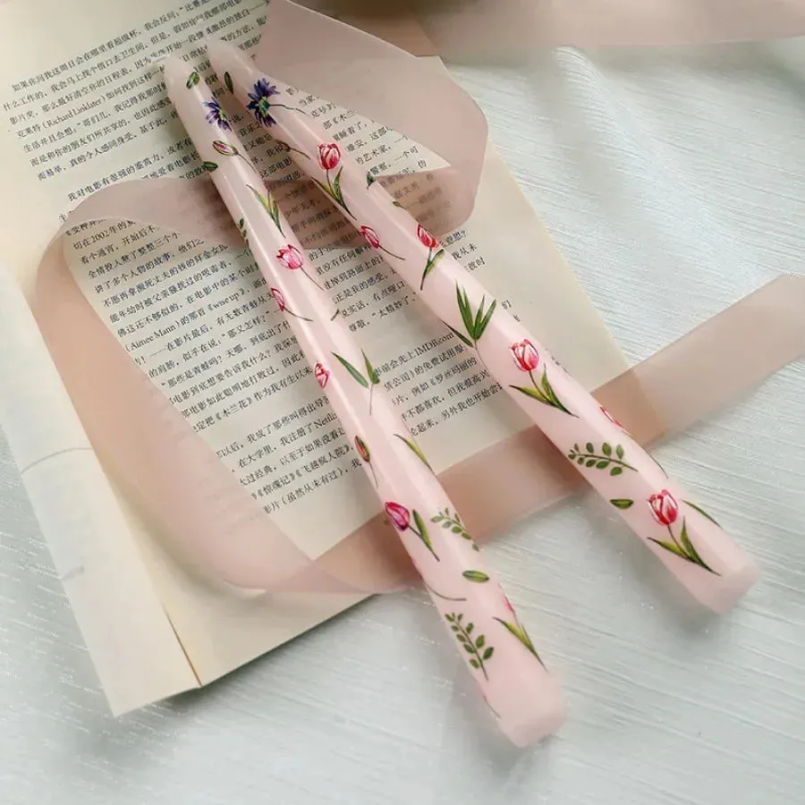 Romantic Rose Scented Taper Candle