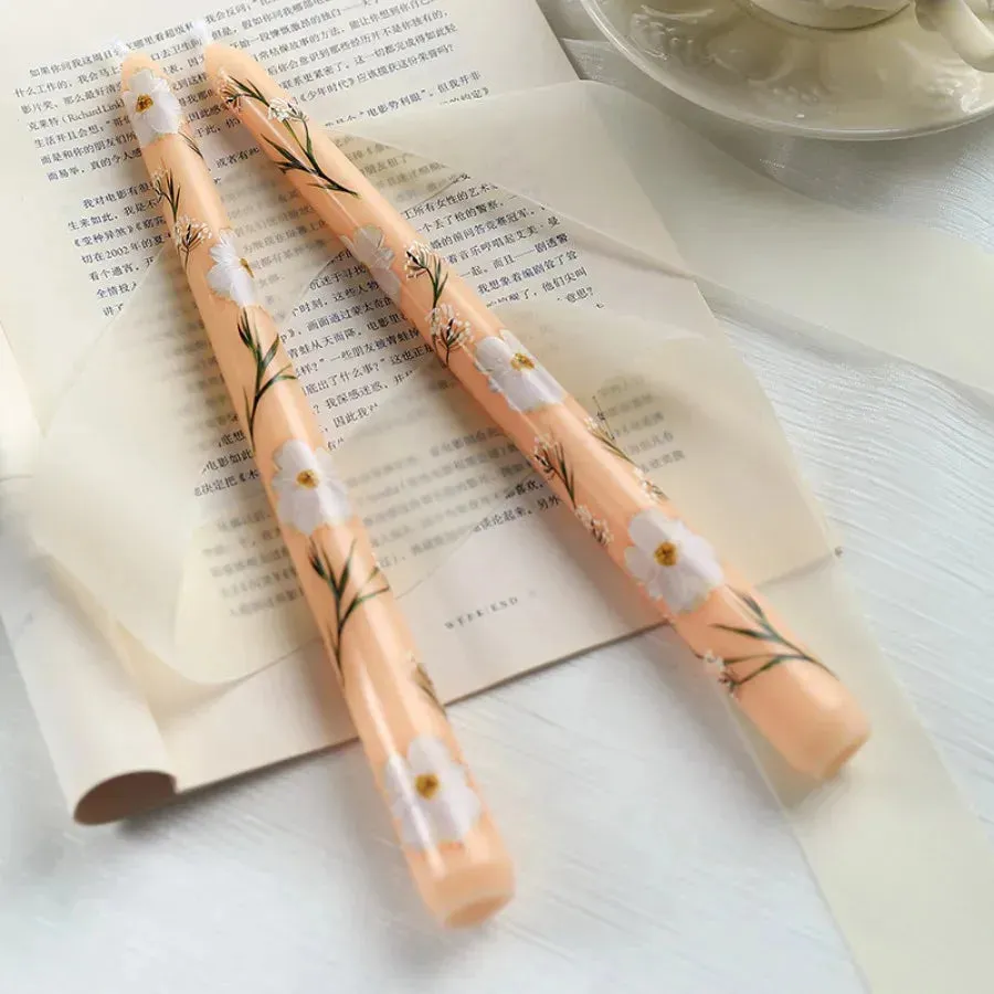 Romantic Rose Scented Taper Candle