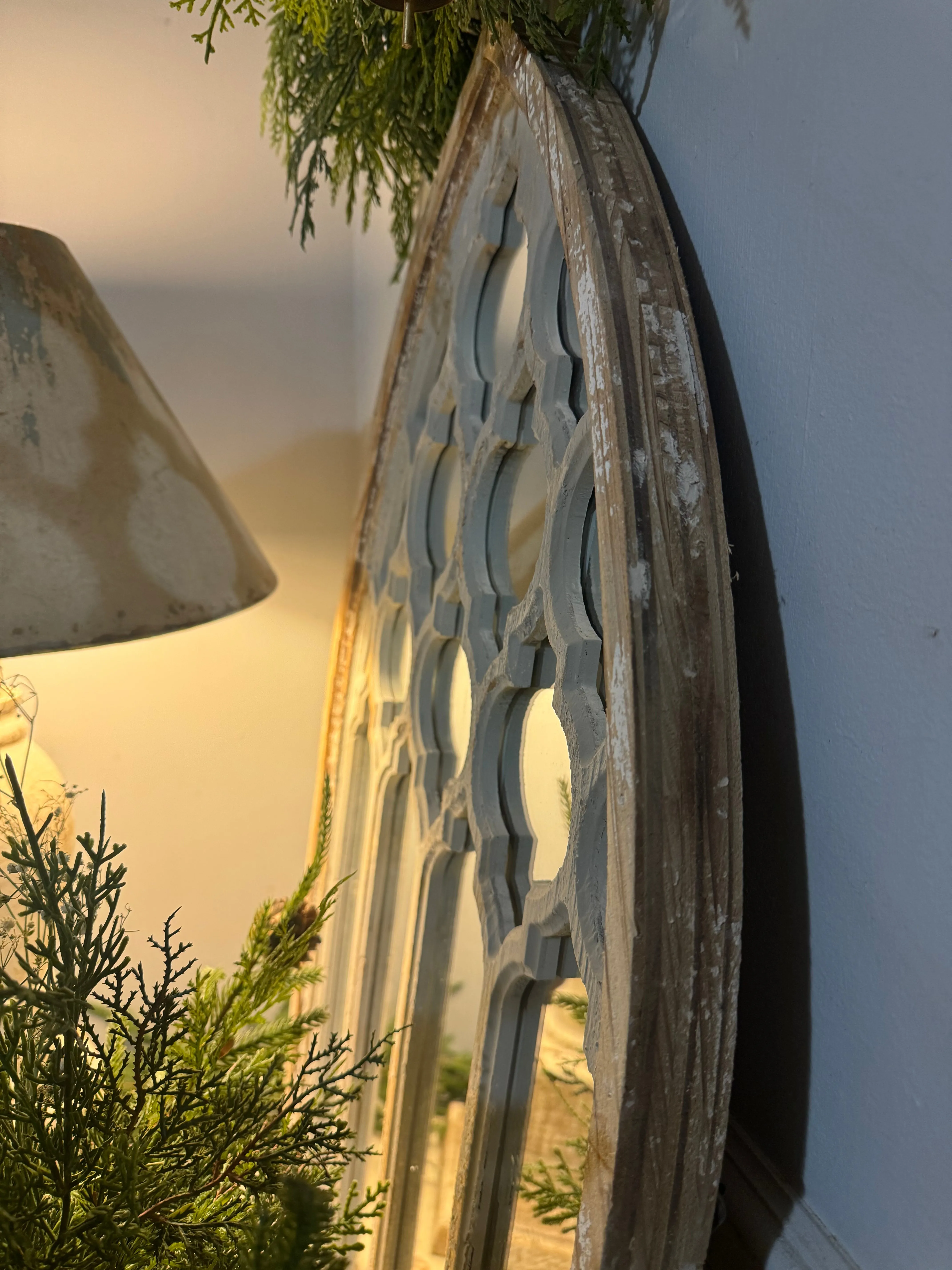 Rustic Gothic Mirror