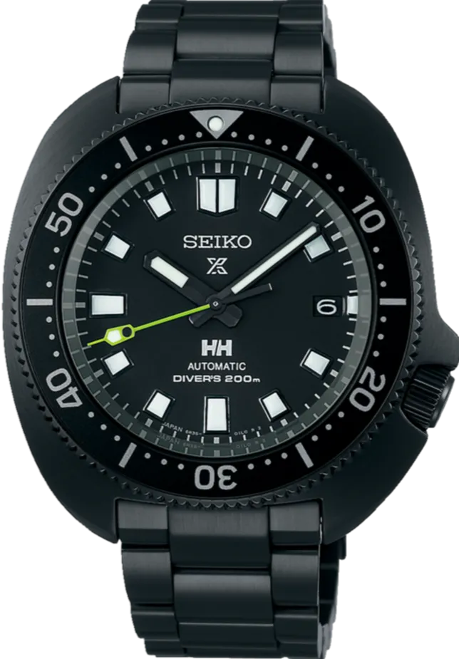 Seiko Prospex X Helly Hansen Collaboration 1970 Divers Contemporary Design Limited Edition "Captain Willard" Turtle SBDC181