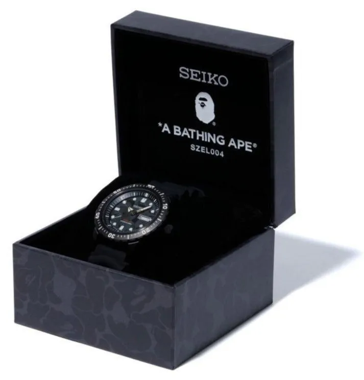 Seiko X A Bathing Ape (Bape) Automatic 200M Diver 2020 Limited Edition SZEL004