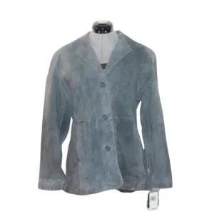 Shaverlake Velvet Slate Blazer