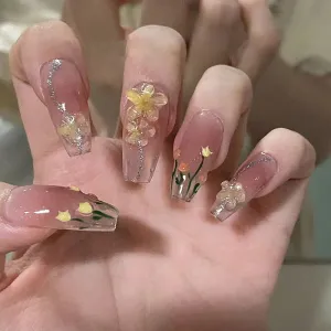 Short coffin Sweet & Clear Flower