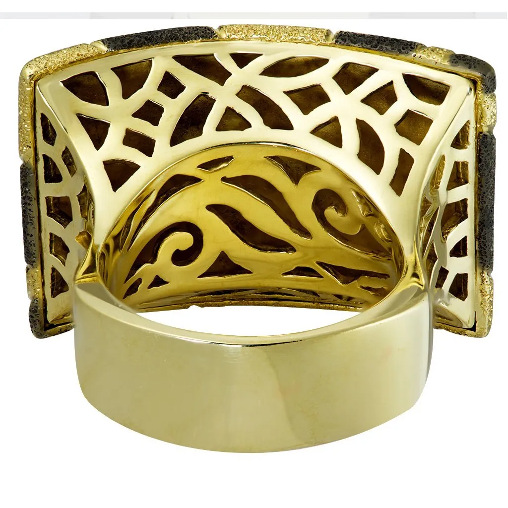 Silver Leaf Ring