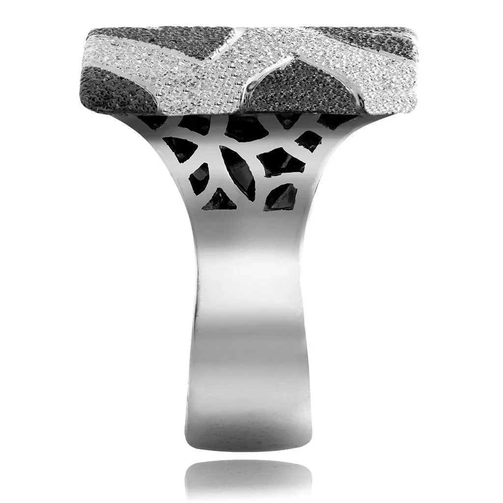 Silver Leaf Ring