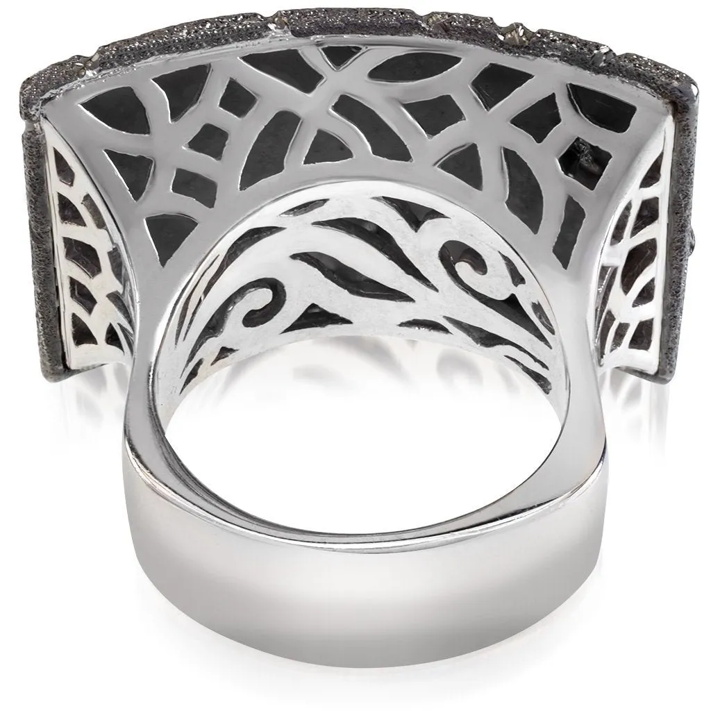 Silver Leaf Ring