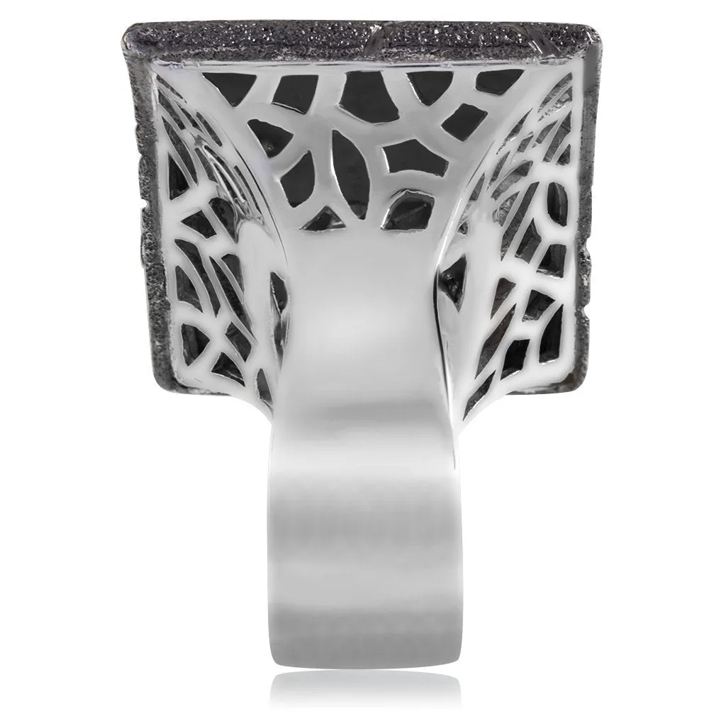 Silver Leaf Ring