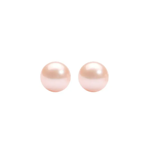 Silver (SLV 995) Classic Book Freshwater Pearls Fashion Earrings