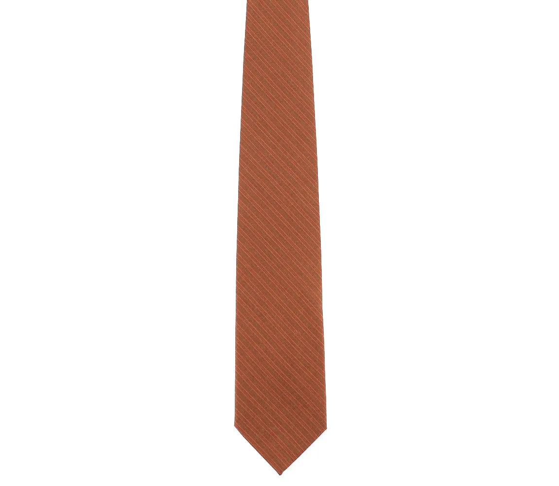 Skinny Brown Tan Tie
