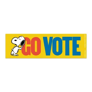 Snoopy Go Vote Magnet