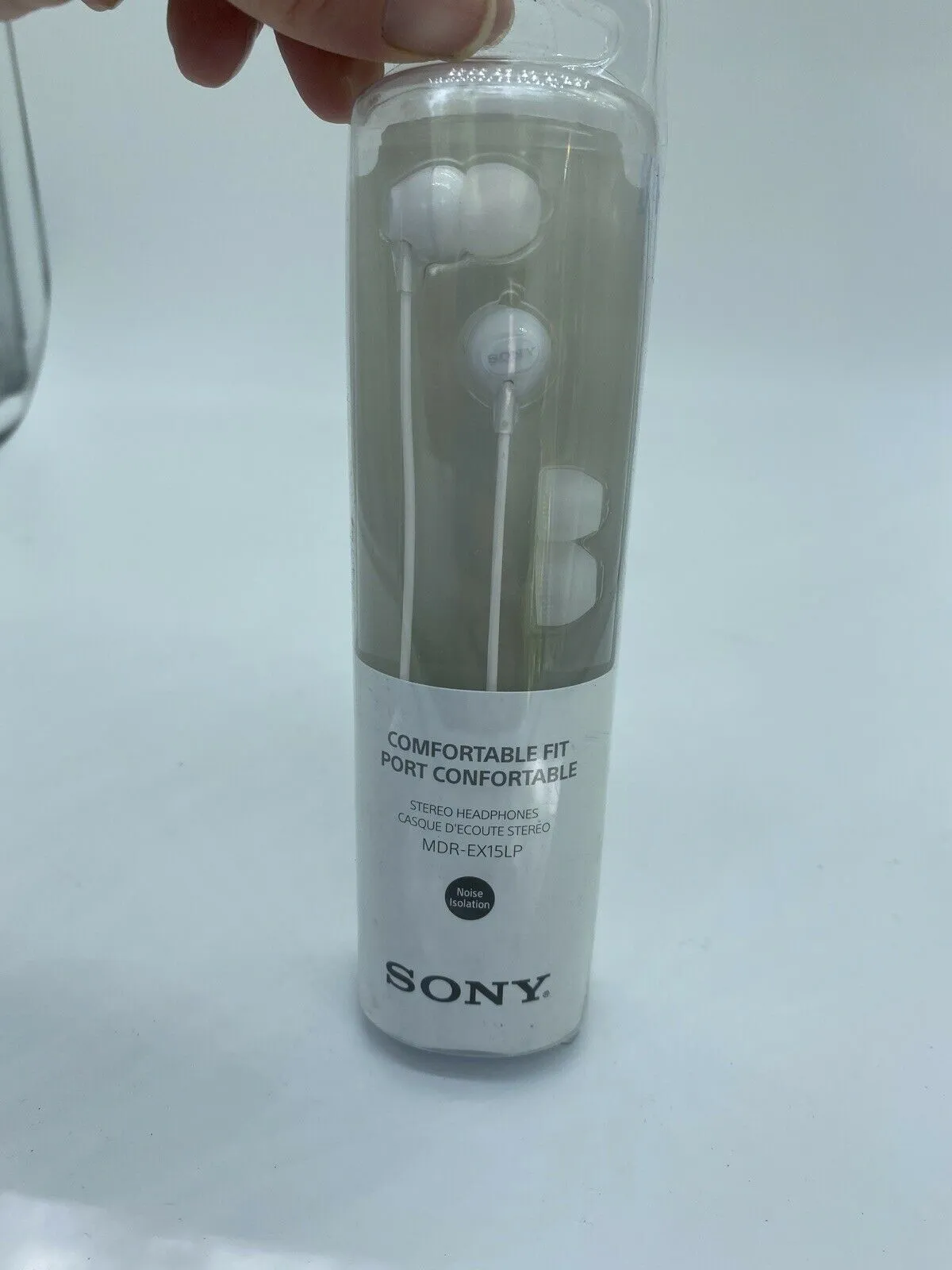 Sony MDR-EX15LP White In-Ear Stereo Audio Fashion Earbuds Earphones Headphones