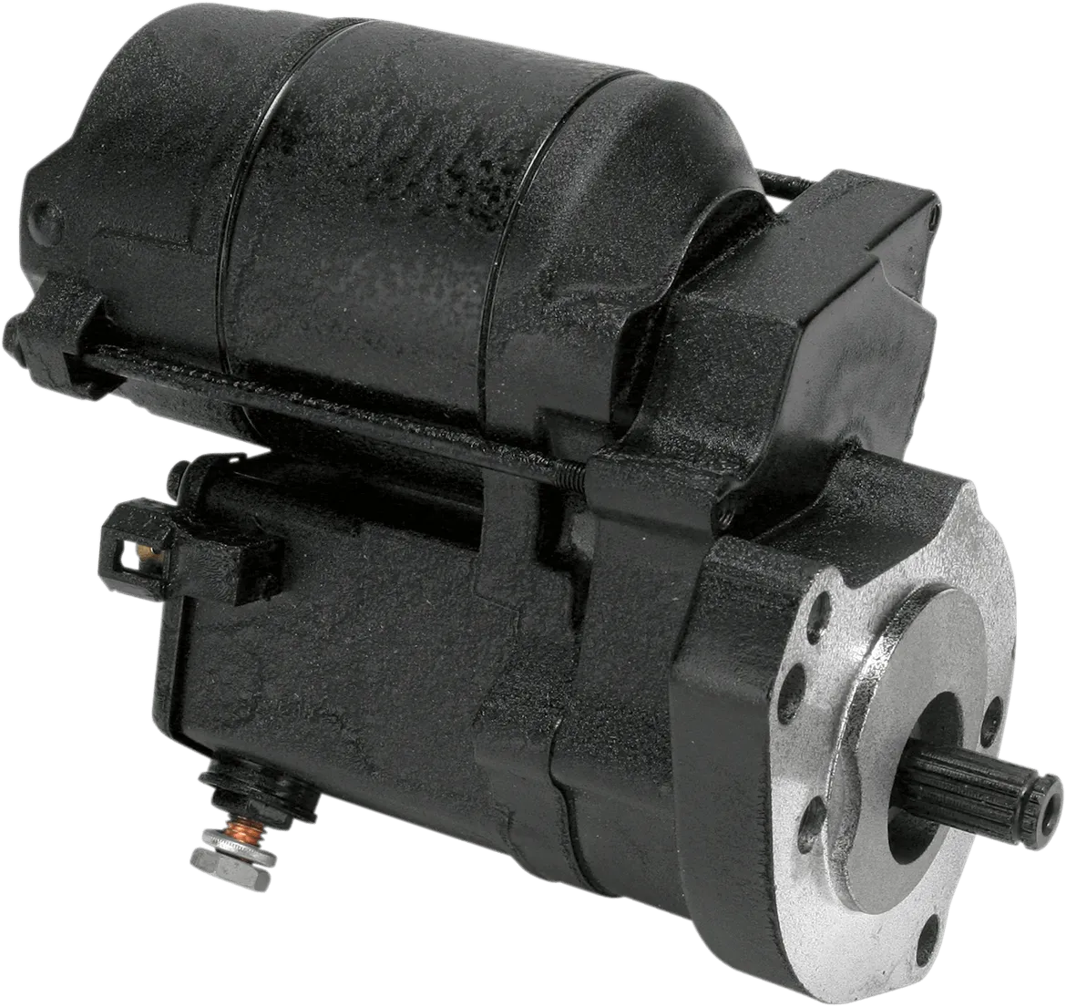Spyke 401416 1.4kw Starter Motor - Wrinkle Black