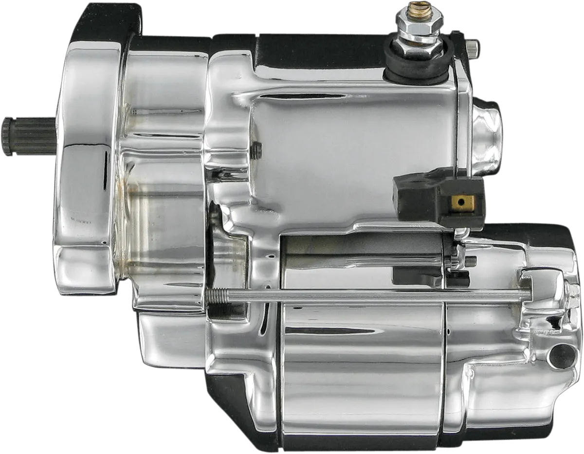 Spyke 401416 1.4kw Starter Motor - Wrinkle Black