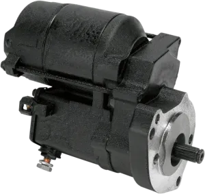 Spyke 401416 1.4kw Starter Motor - Wrinkle Black