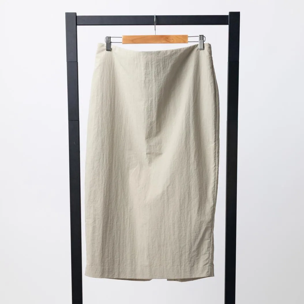 ST. AGNI Low Waist Pencil Skirt - Birch