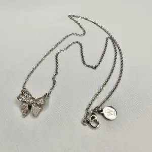Stainless Steel Dainty Bow Necklace | Erika Williner Designs