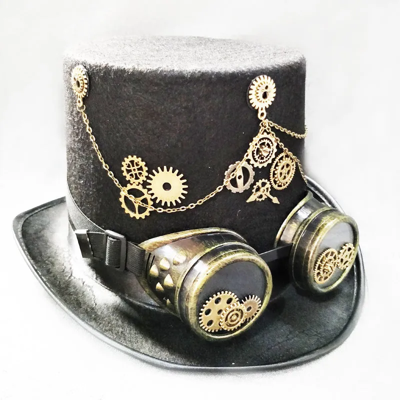 Steam Punk Gothic Top Hat