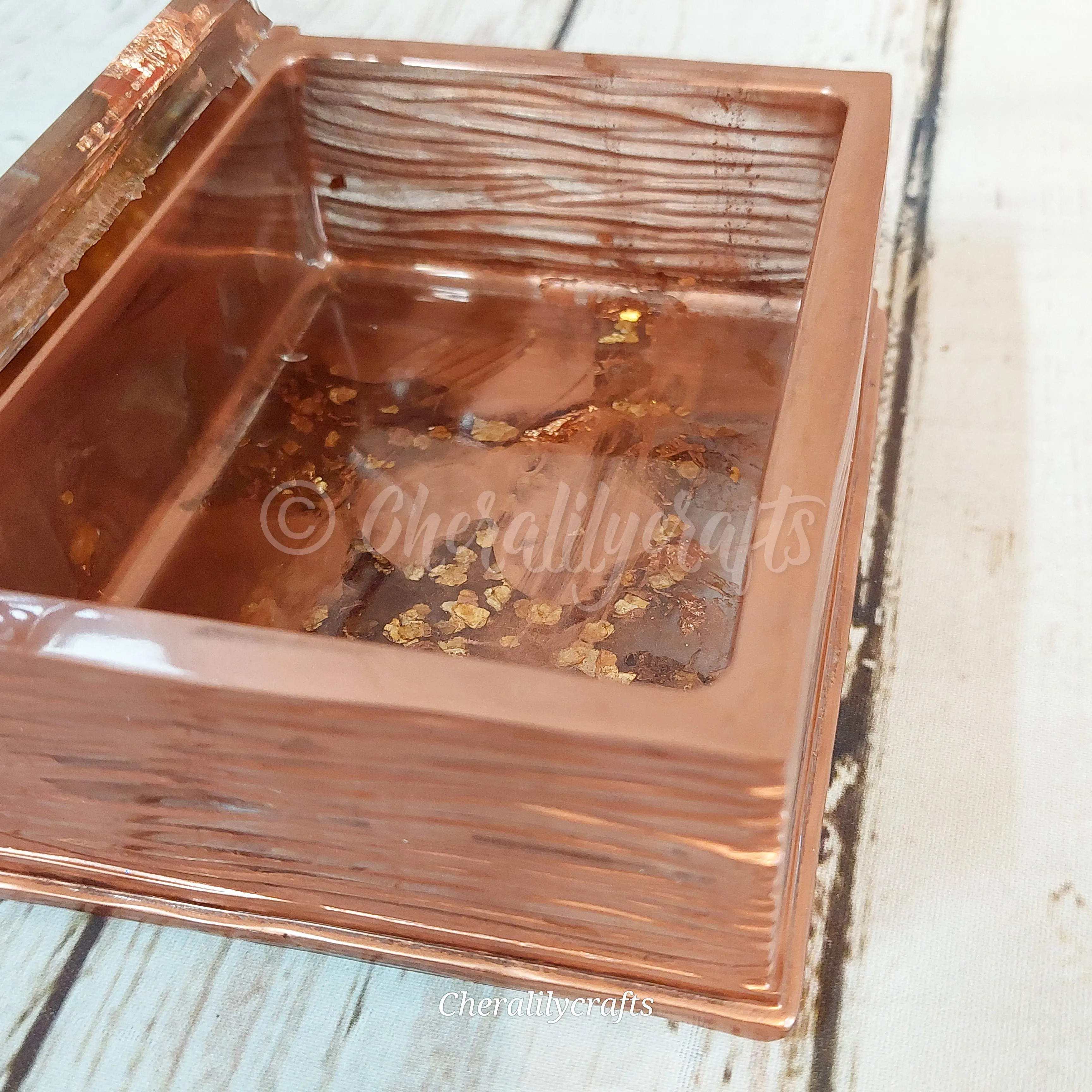 Steampunk Book Trinket Box