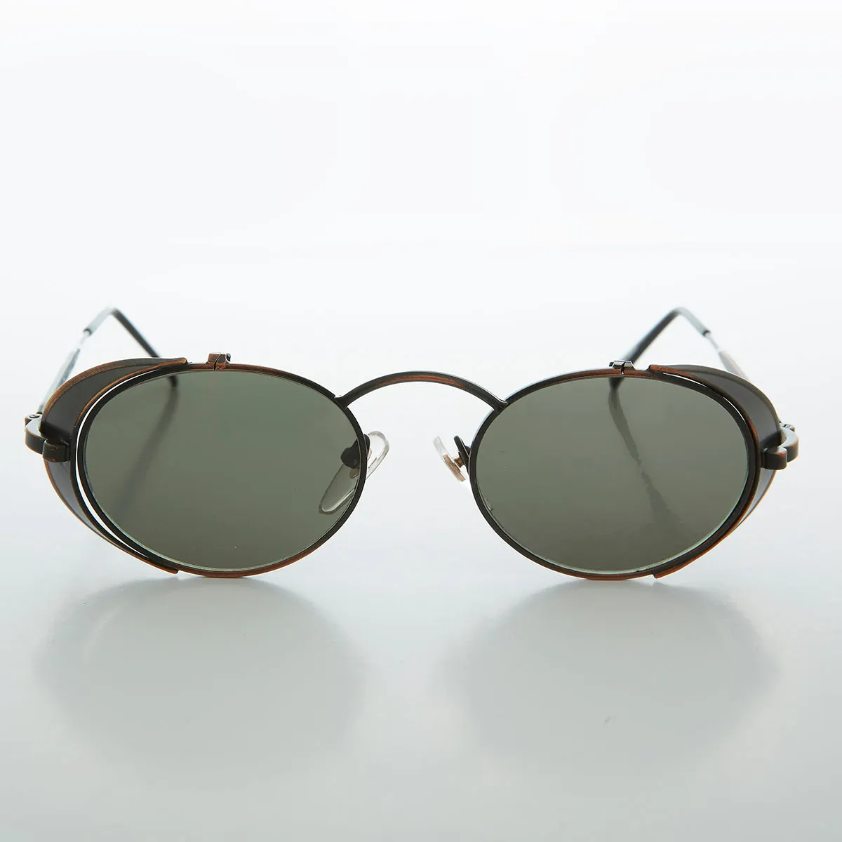 Steampunk Goggle Sunglass with Side Shields Vintage - Orson