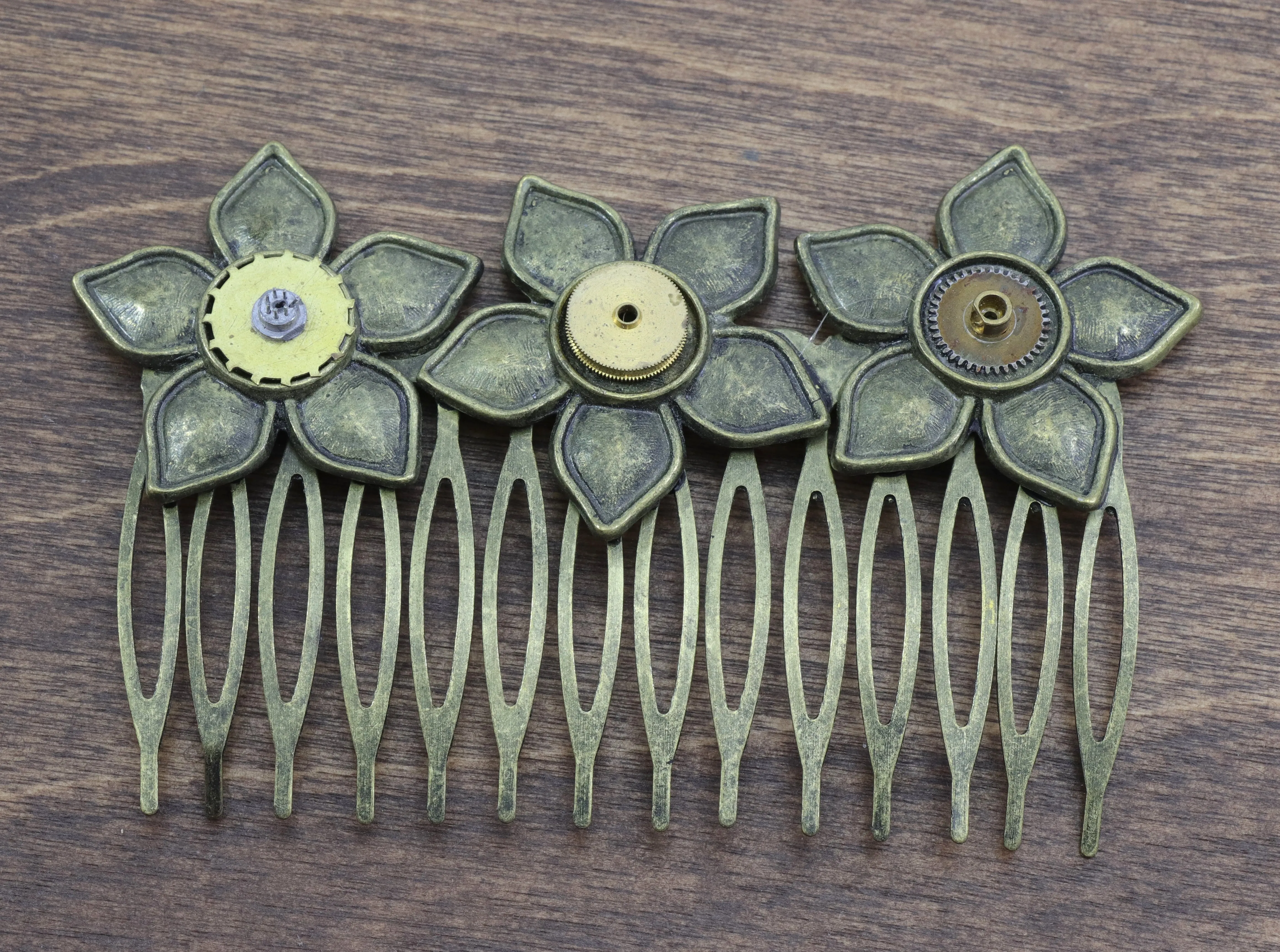 Steampunk Hair Comb