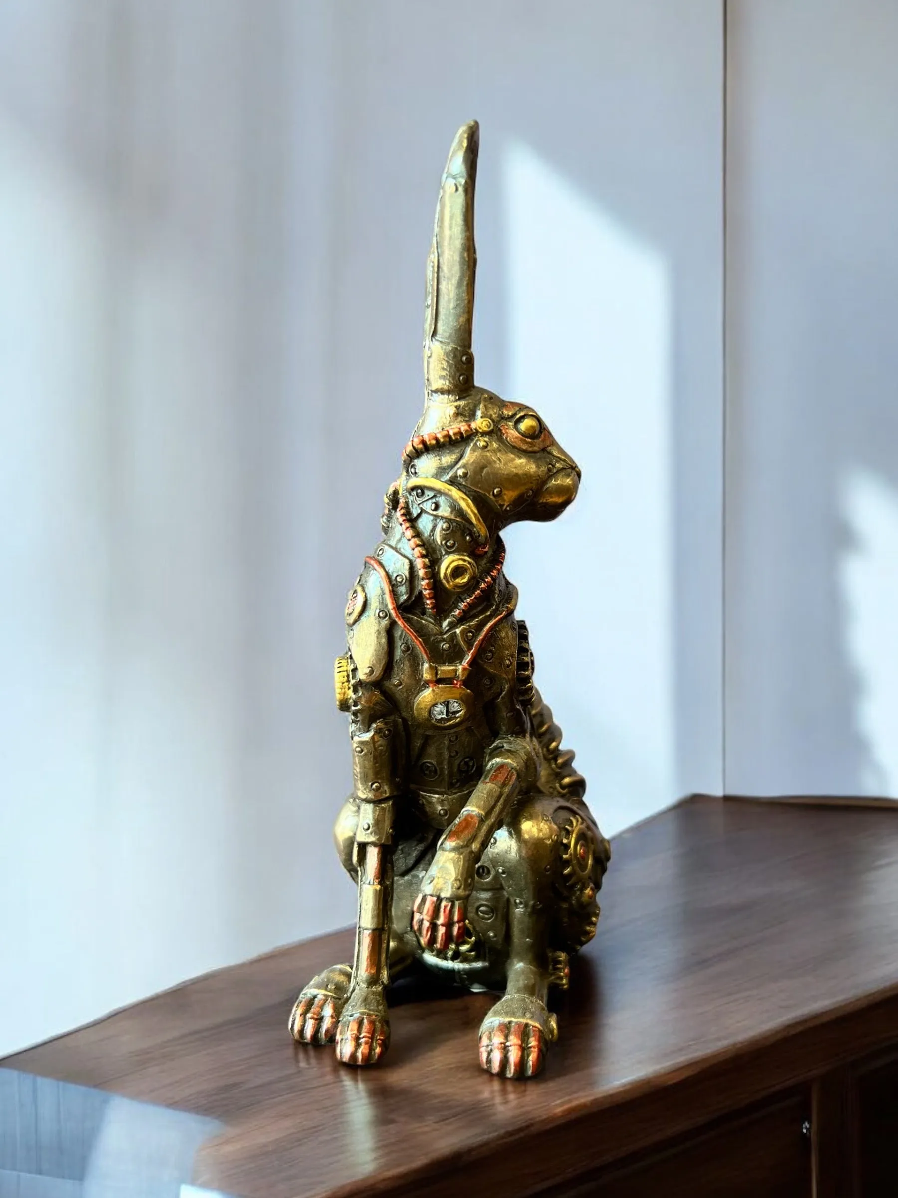 Steampunk Jack Rabbit - Veronese Design - Vintage Aesthetic