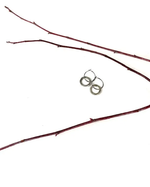 Sterling Silver Hoop Earring