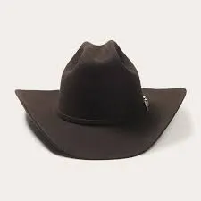 Stetson Skyline 6x Fur Felt Hat - Black, Chocolate and Silverbelly