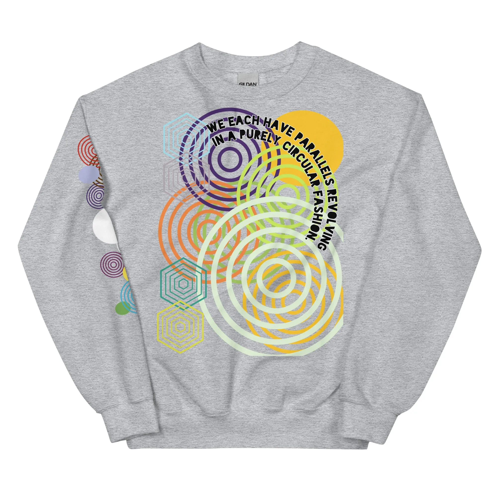 SWEATSHIRT Unisex "Parallels"