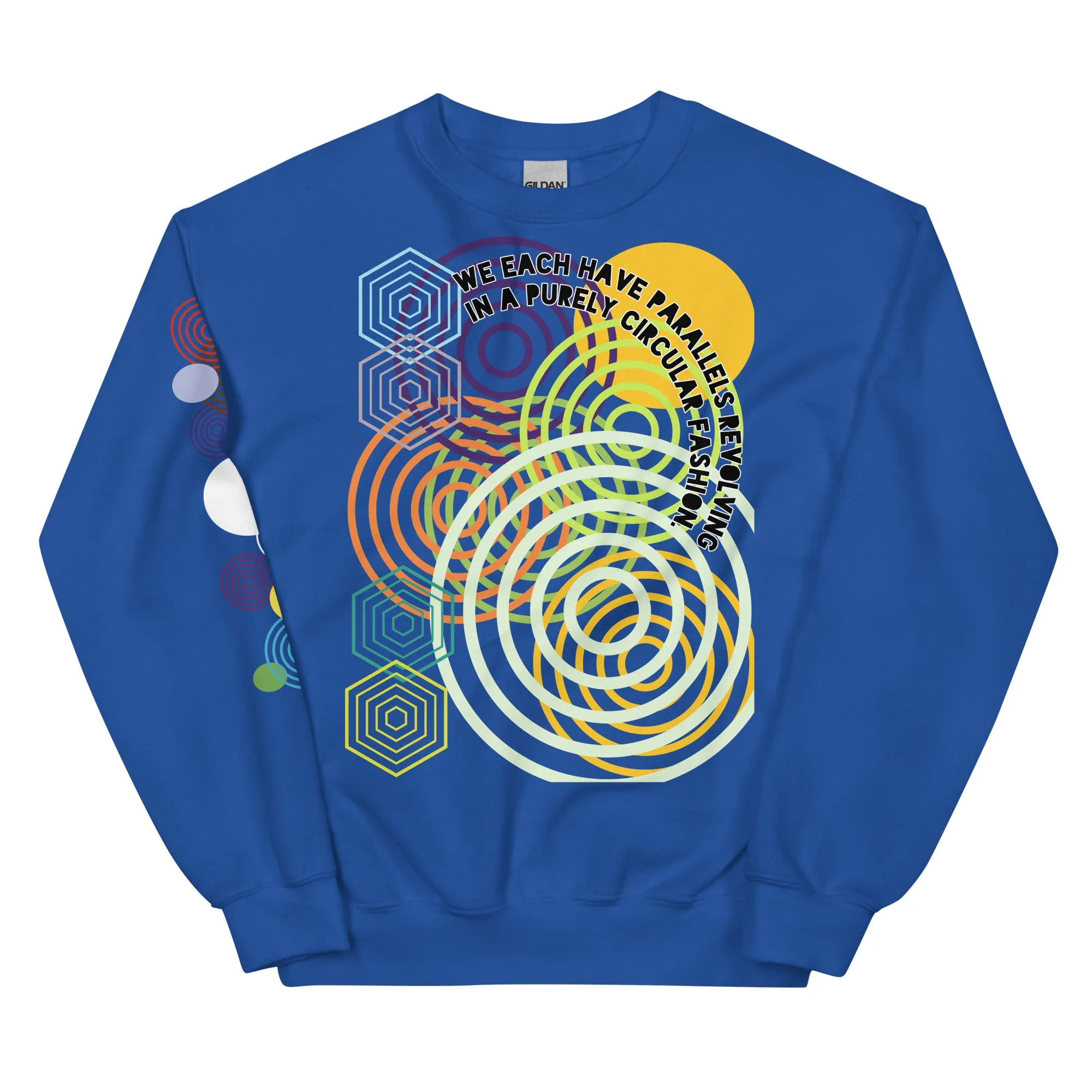 SWEATSHIRT Unisex "Parallels"