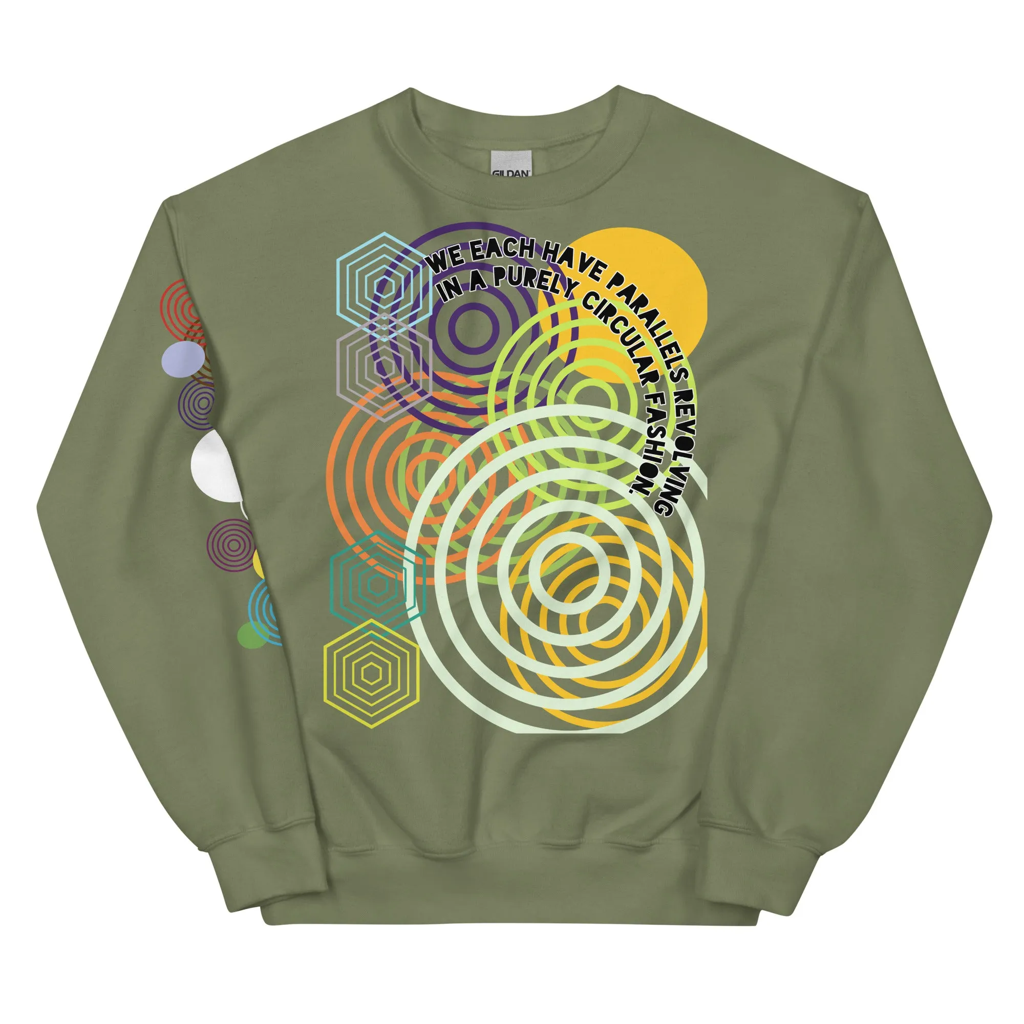 SWEATSHIRT Unisex "Parallels"