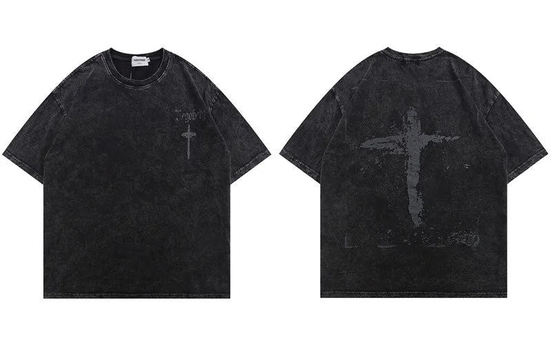 T-shirt Gothic vintage homme