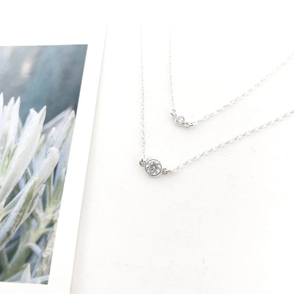 Tatum Rhinestone Necklace