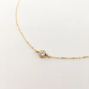 Tatum Rhinestone Necklace