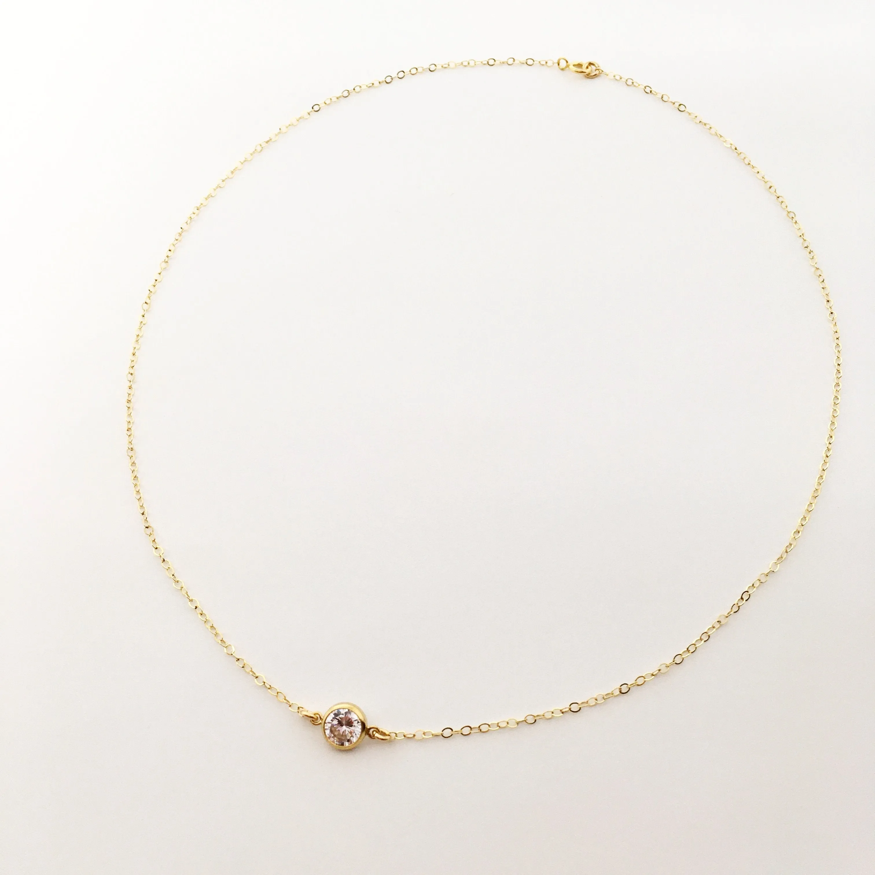 Tatum Rhinestone Necklace