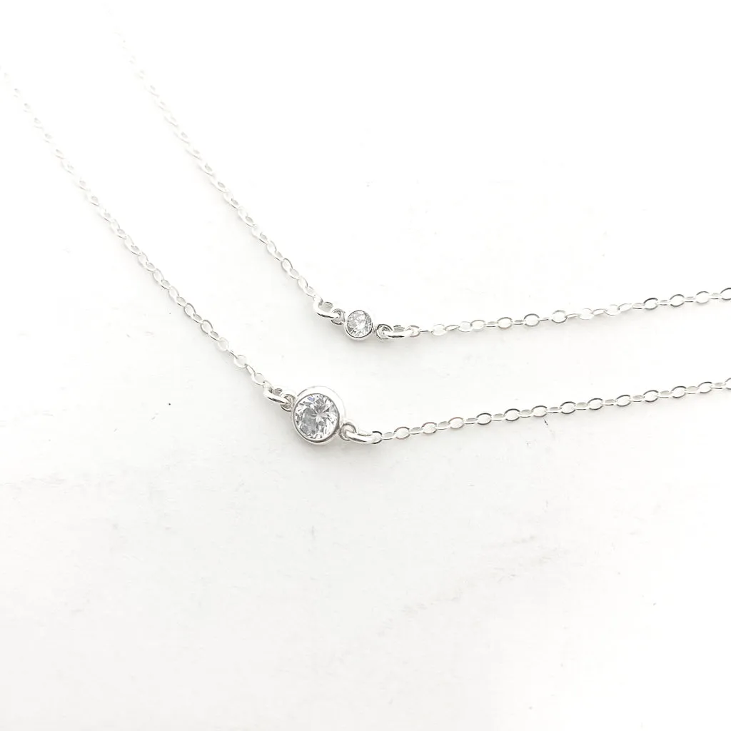 Tatum Rhinestone Necklace