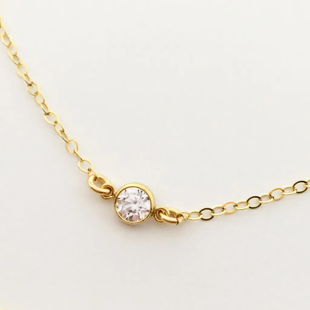 Tatum Rhinestone Necklace