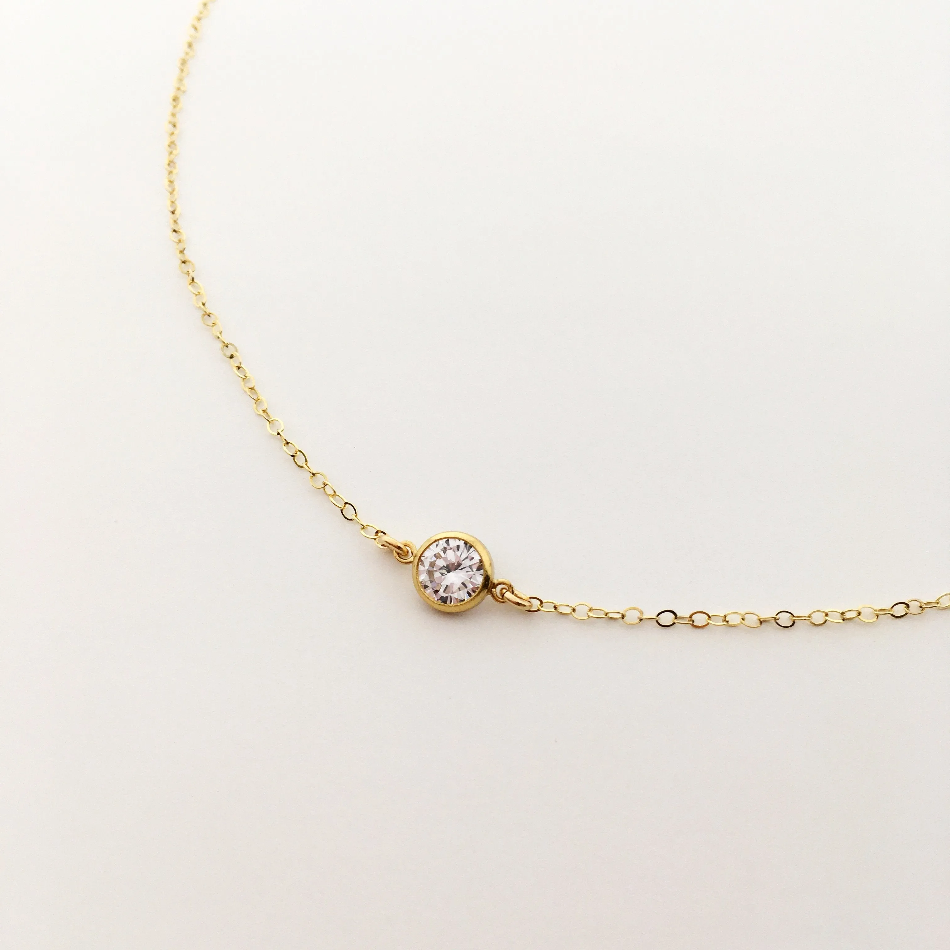 Tatum Rhinestone Necklace