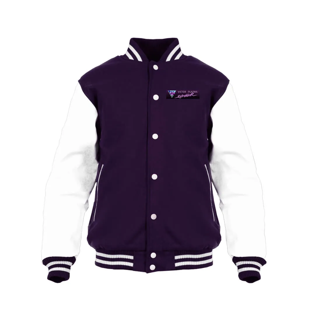 The Exclusive Victor Plazma Retrowear® Logo Varsity Jacket
