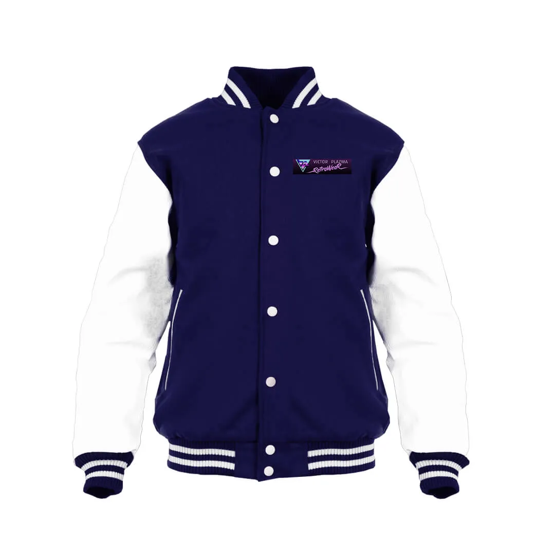 The Exclusive Victor Plazma Retrowear® Logo Varsity Jacket