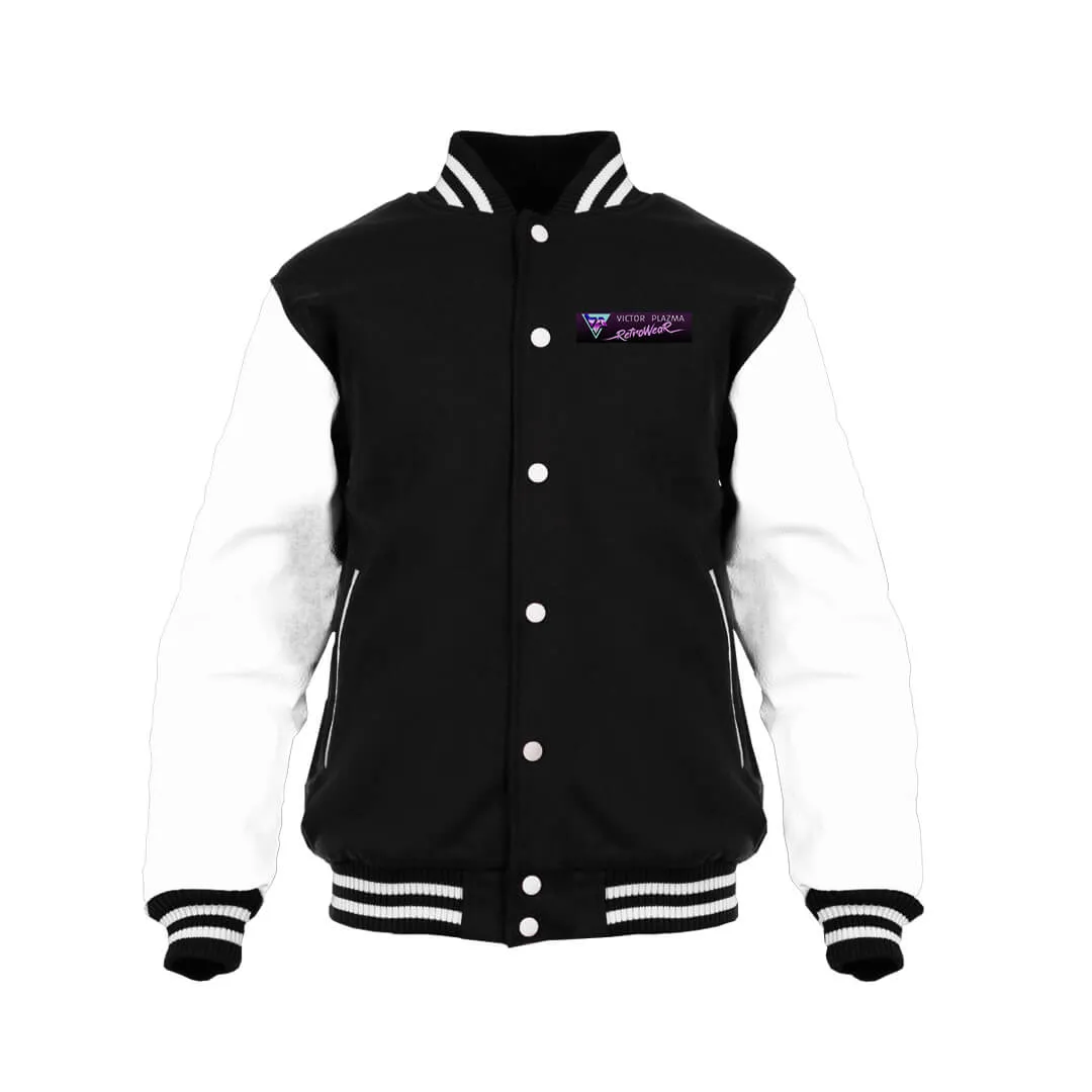 The Exclusive Victor Plazma Retrowear® Logo Varsity Jacket