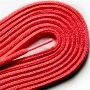 Thin Round Fashion Dress 1/8" Laces - Neon Pink (2 Pair Pack) Shoelaces